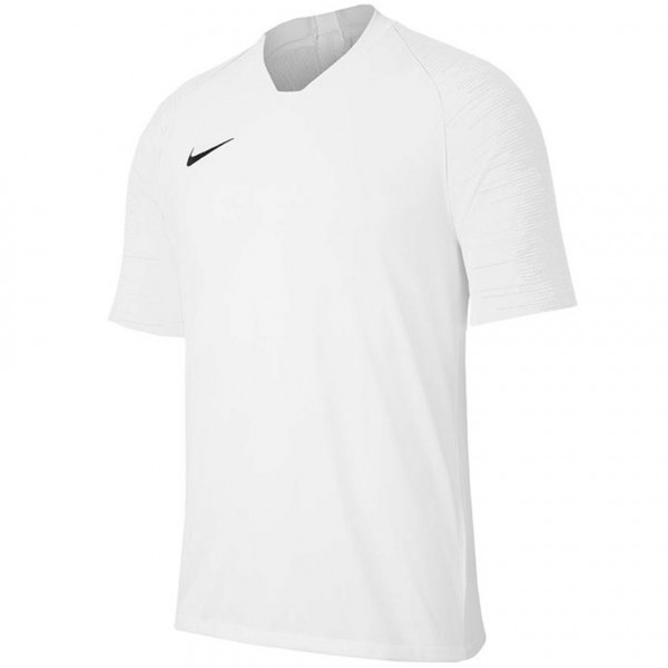 Koszulka dla dzieci Nike Dry Strike JSY SS biała AJ1027 101