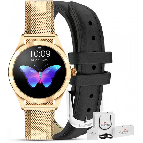 Smartwatch Damski Giewont + Dodatkowy Pasek GW300-1