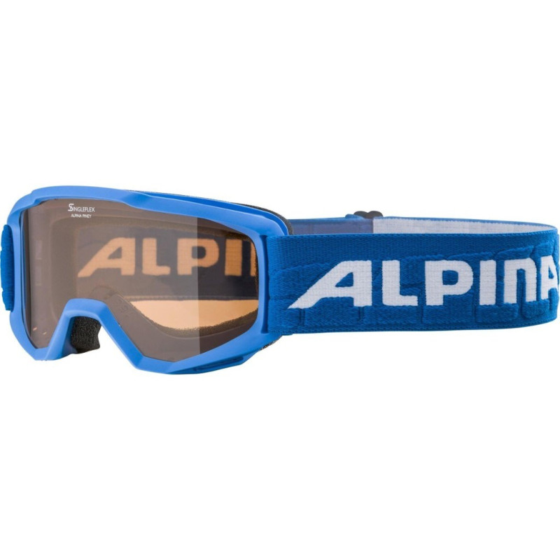 Gogle ALPINA Junior Piney (niebieski) - 150 mm