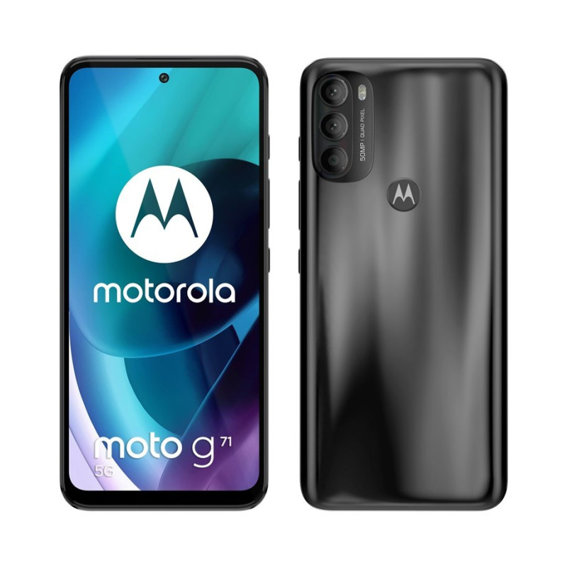 Motorola Moto G71 6/128GB 6,4" OLED 2400x1080 5000mAh Dual SIM 5G Iron Black (WYPRZEDAŻ)