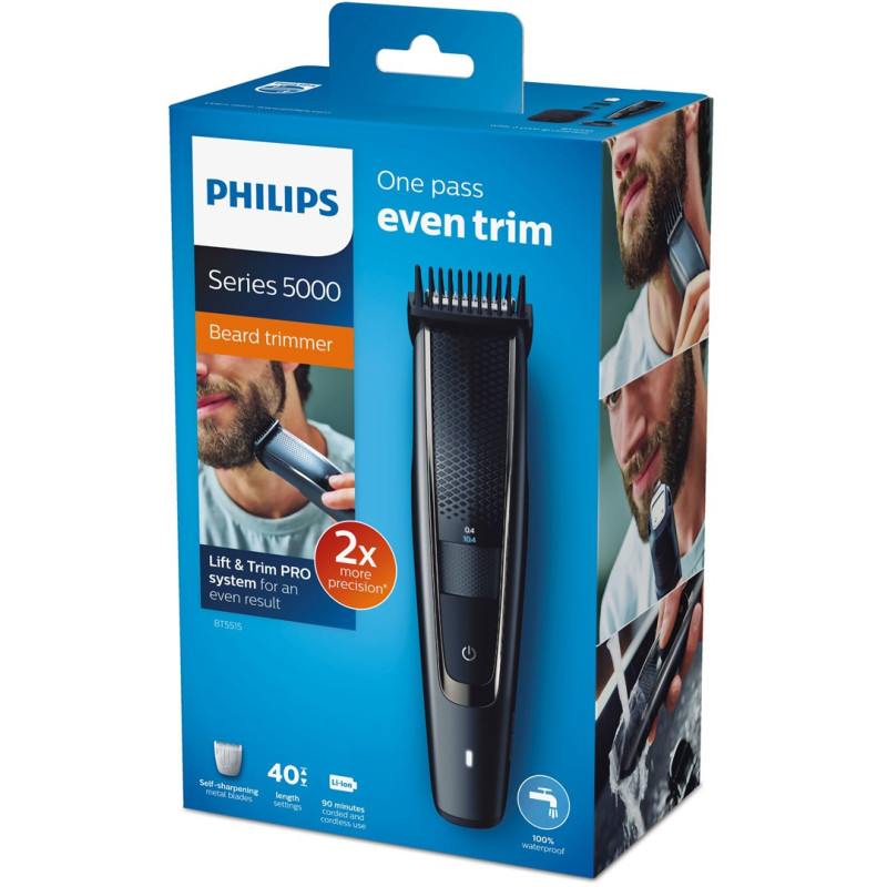 Trymer do brody Philips BT5515/15 Series 5000 (kolor czarny)