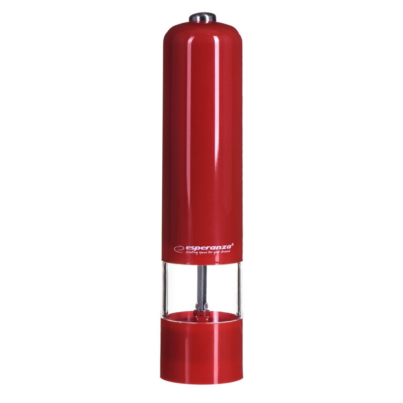 Młynek elektryczna do pieprzu Esperanza Malabar EKP001R (kolor czerwony)