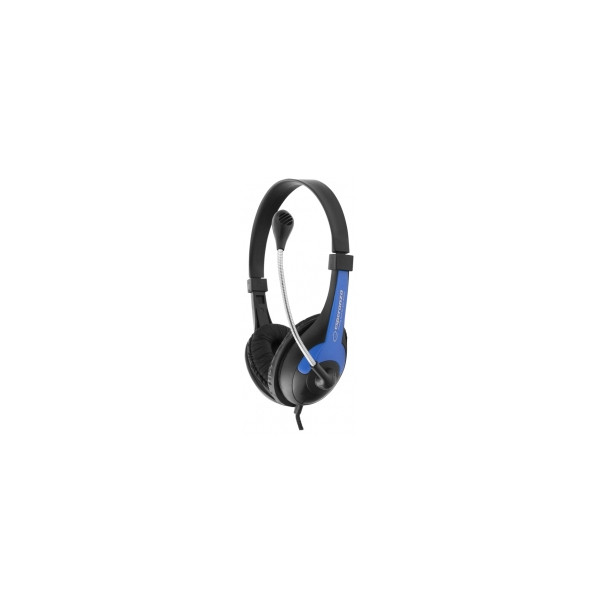 Słuchawki z mikrofonem Esperanza Rooster EH158B (kolor niebieski)