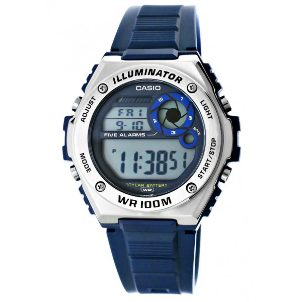 Zegarek Casio MWD-100H-2AVEF 10 BAR Do pływania Unisex