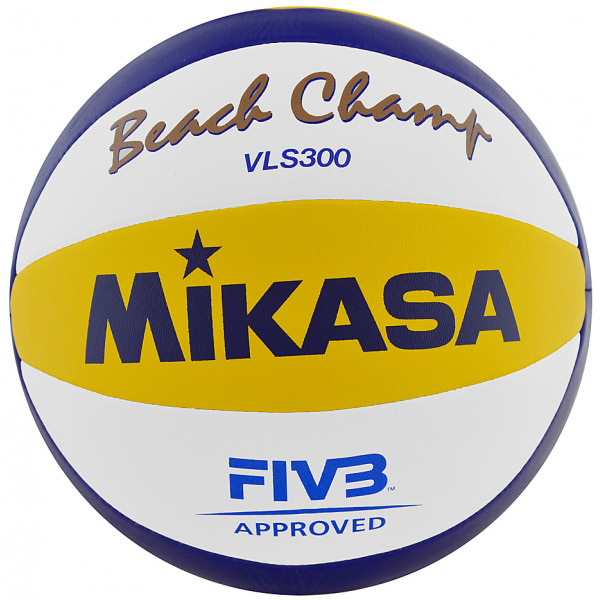 Piłka meczowa Mikasa VLS300 niebiesko-biało-żółta
